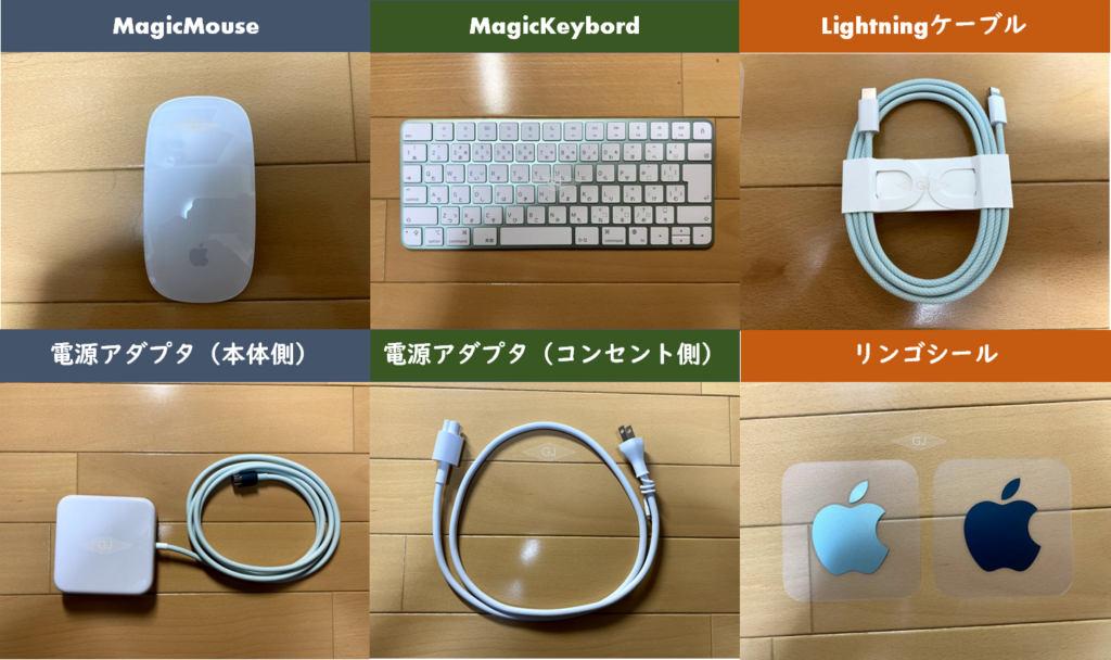 iMacの付属品